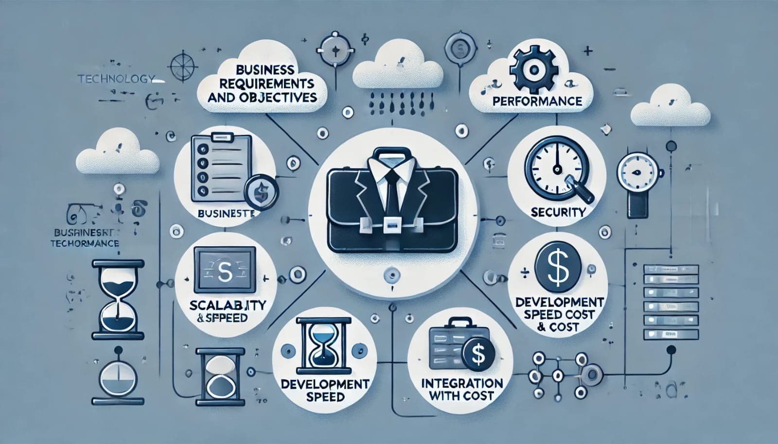 Software solutions illustration